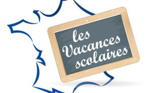 Fermeture du club pendant les vacances scolaires