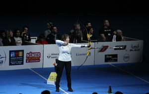 Petite finale recurve women : Yun JIN