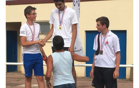 Les podiums de nos archers
