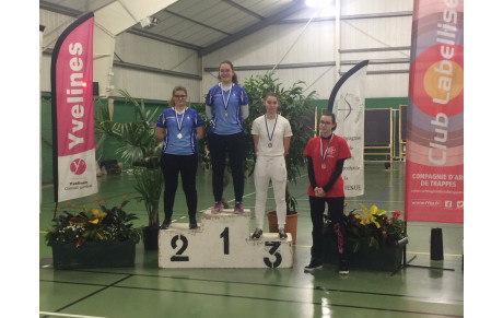 Podium au championnat Départemental salle